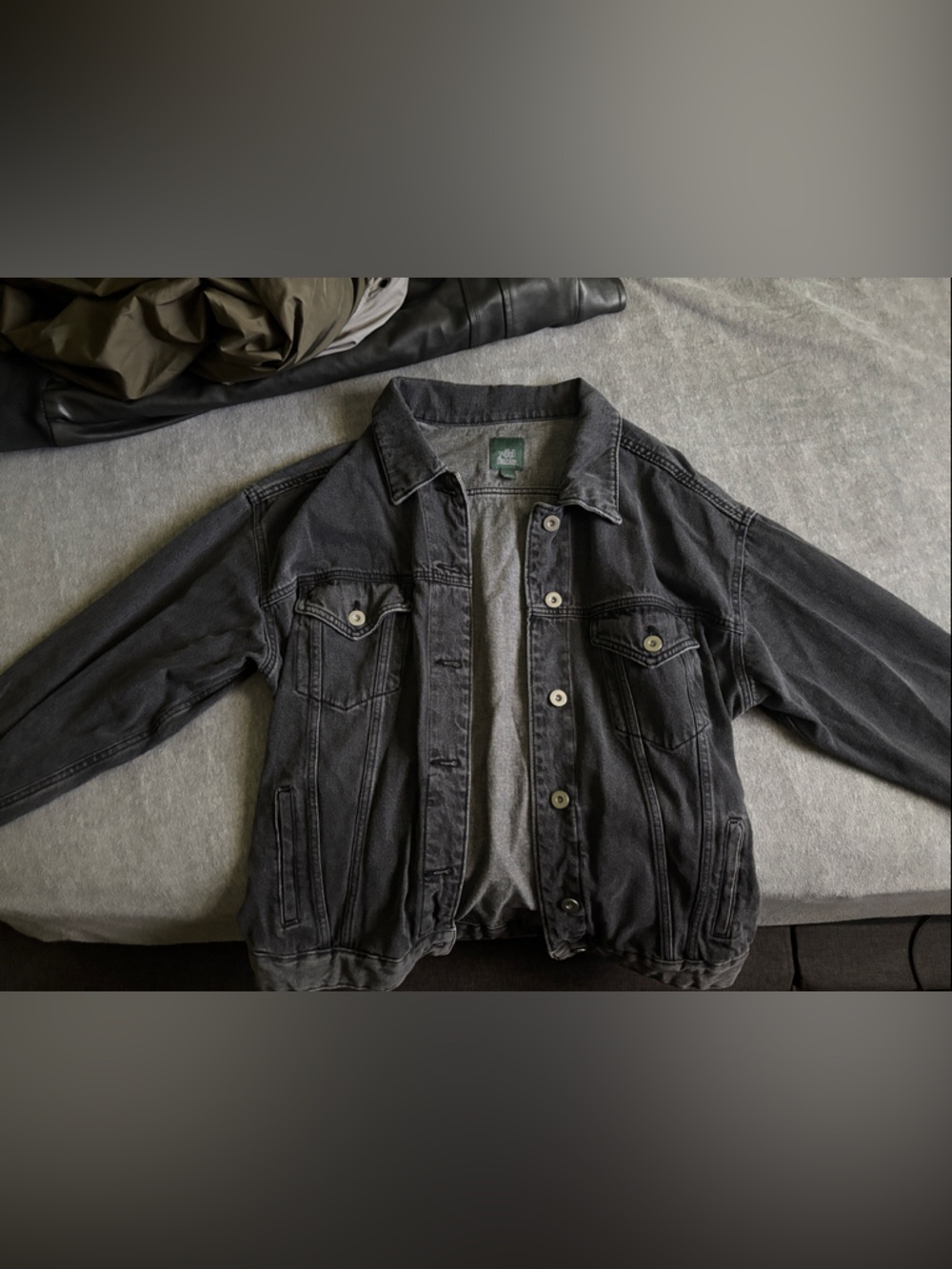 wild fable Black Denim Jacket